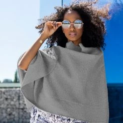 Giesswein - D O B Apparel Merino Lambswool Poncho 38 Giesswein - D O B Apparel Merino Lambswool Poncho