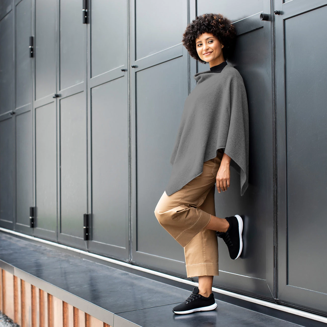 Giesswein - D O B Apparel Merino Lambswool Poncho 12 Giesswein - D O B Apparel Merino Lambswool Poncho