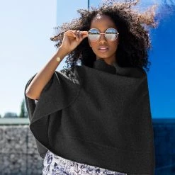 Giesswein - D O B Apparel Merino Lambswool Poncho 41 Giesswein - D O B Apparel Merino Lambswool Poncho