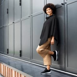 Giesswein - D O B Apparel Merino Lambswool Poncho 43 Giesswein - D O B Apparel Merino Lambswool Poncho