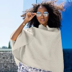 Giesswein - D O B Apparel Merino Lambswool Poncho 46 Giesswein - D O B Apparel Merino Lambswool Poncho