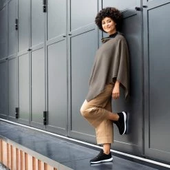 Giesswein - D O B Apparel Merino Lambswool Poncho 47 Giesswein - D O B Apparel Merino Lambswool Poncho