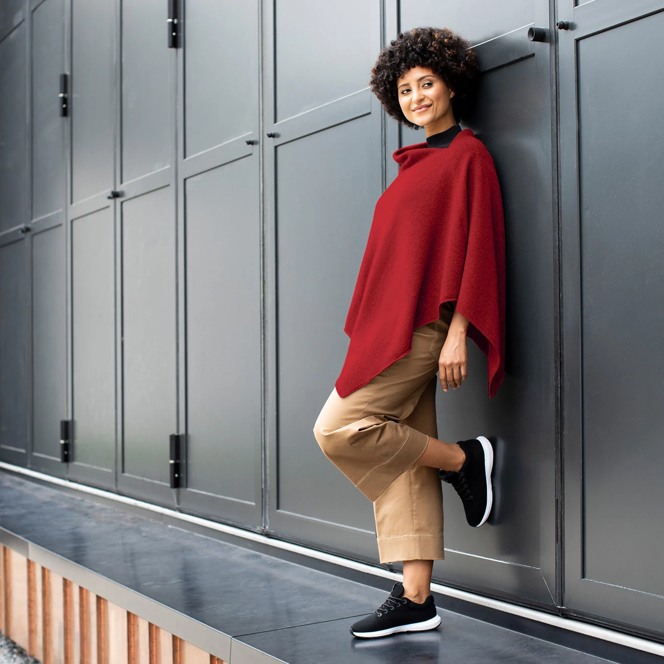 Giesswein - D O B Apparel Merino Lambswool Poncho 9 Giesswein - D O B Apparel Merino Lambswool Poncho