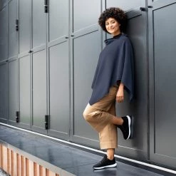 Giesswein - D O B Apparel Merino Lambswool Poncho 54 Giesswein - D O B Apparel Merino Lambswool Poncho