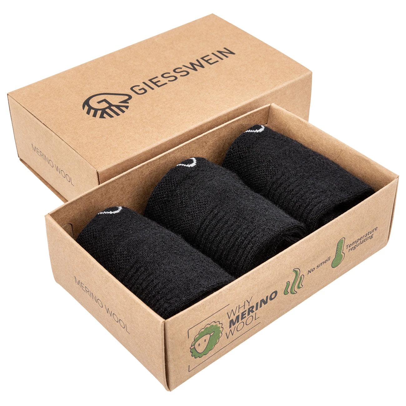 Giesswein - Accessoire Accessories Merino Wool Sneaker Socks (pack Of Three) 14 Giesswein - Accessoire Accessories Merino Wool Sneaker Socks (pack Of Three)